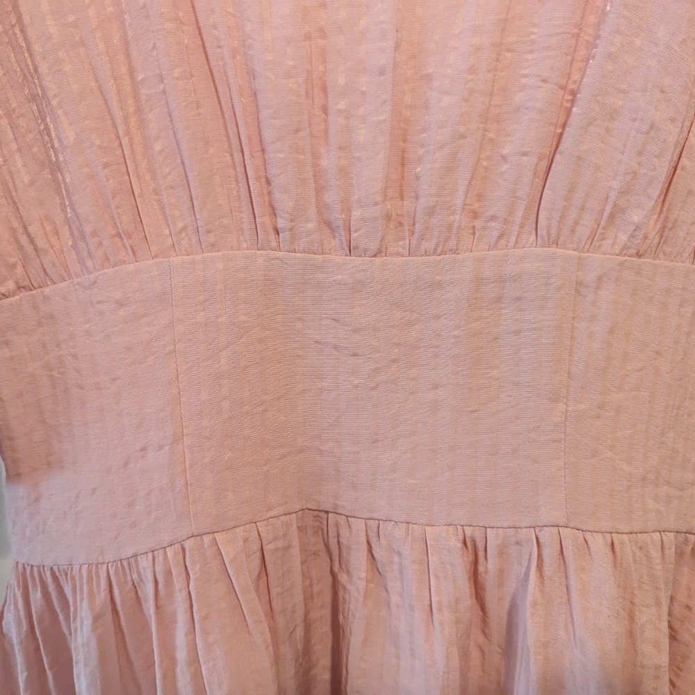 Lovers + Friends Light Pink Puff Sleeve Mini Dress - Picture 6 of 14